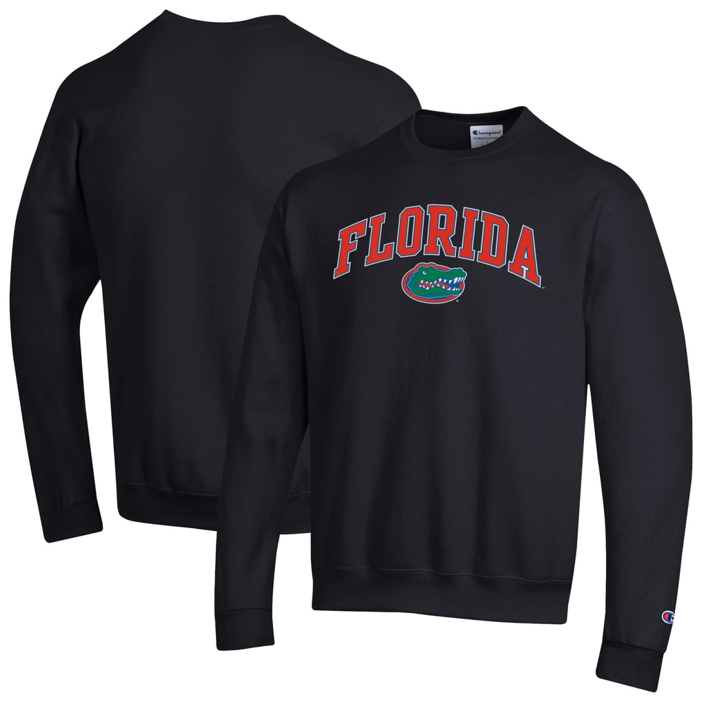  Florida Gators Champion Arch Over Logo Pullover Sweatshirt - Black